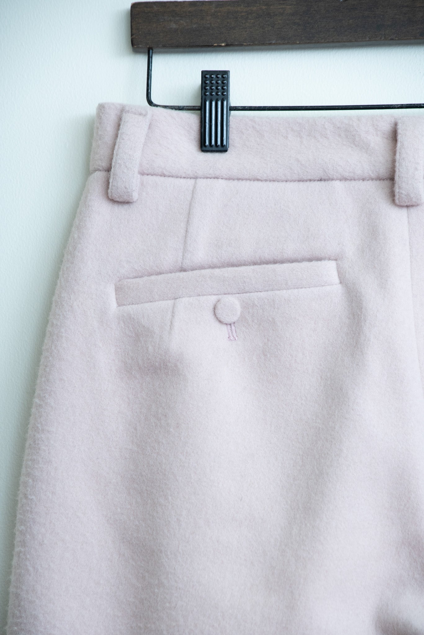 virgin wool bonding pants