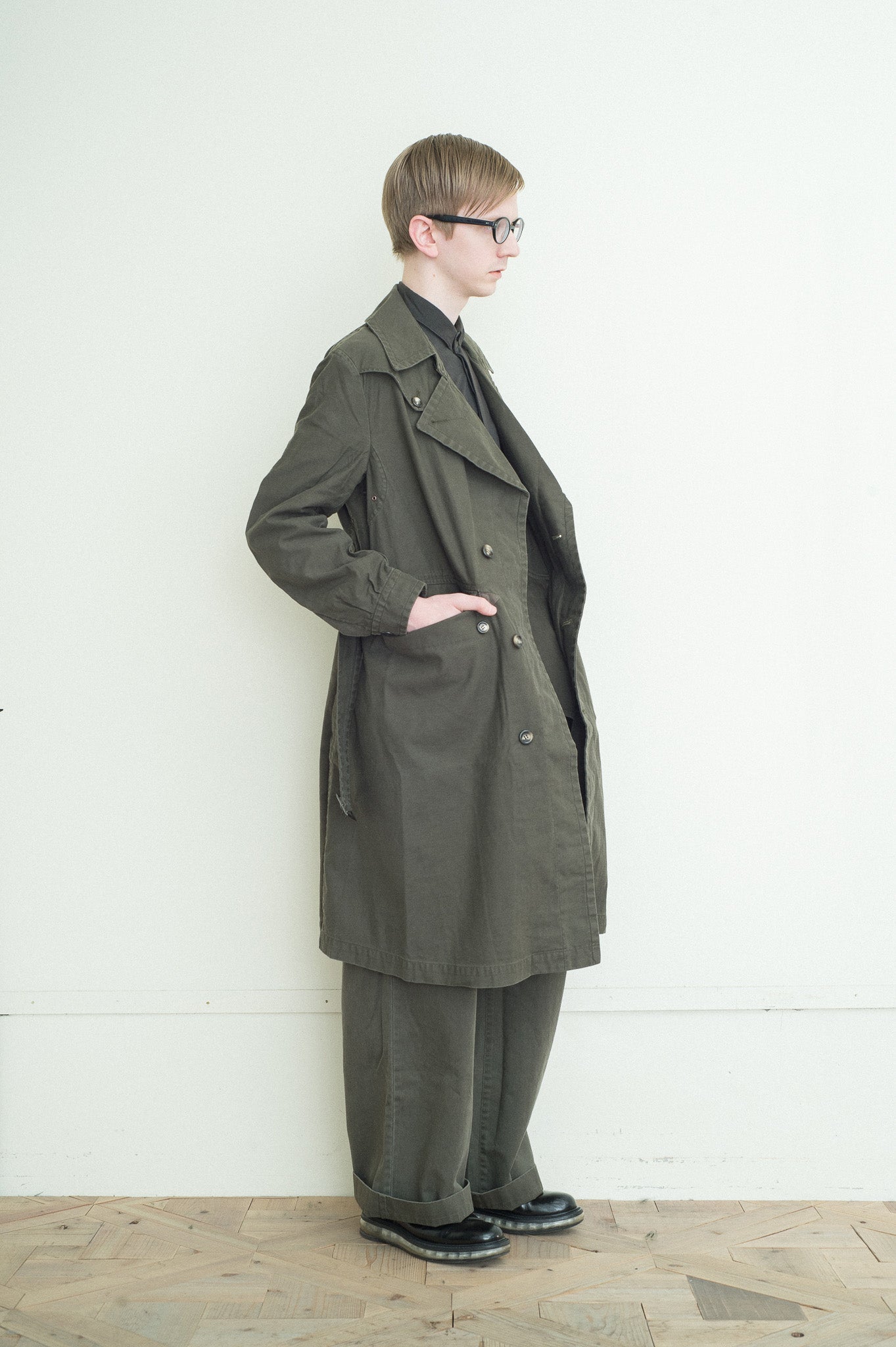 vintage satin motorcycle coat
