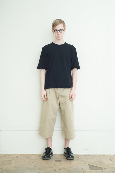 strong waffle half-sleeve shirt