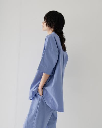 【予約商品】Omi-zarashi half-sleeve over shirt