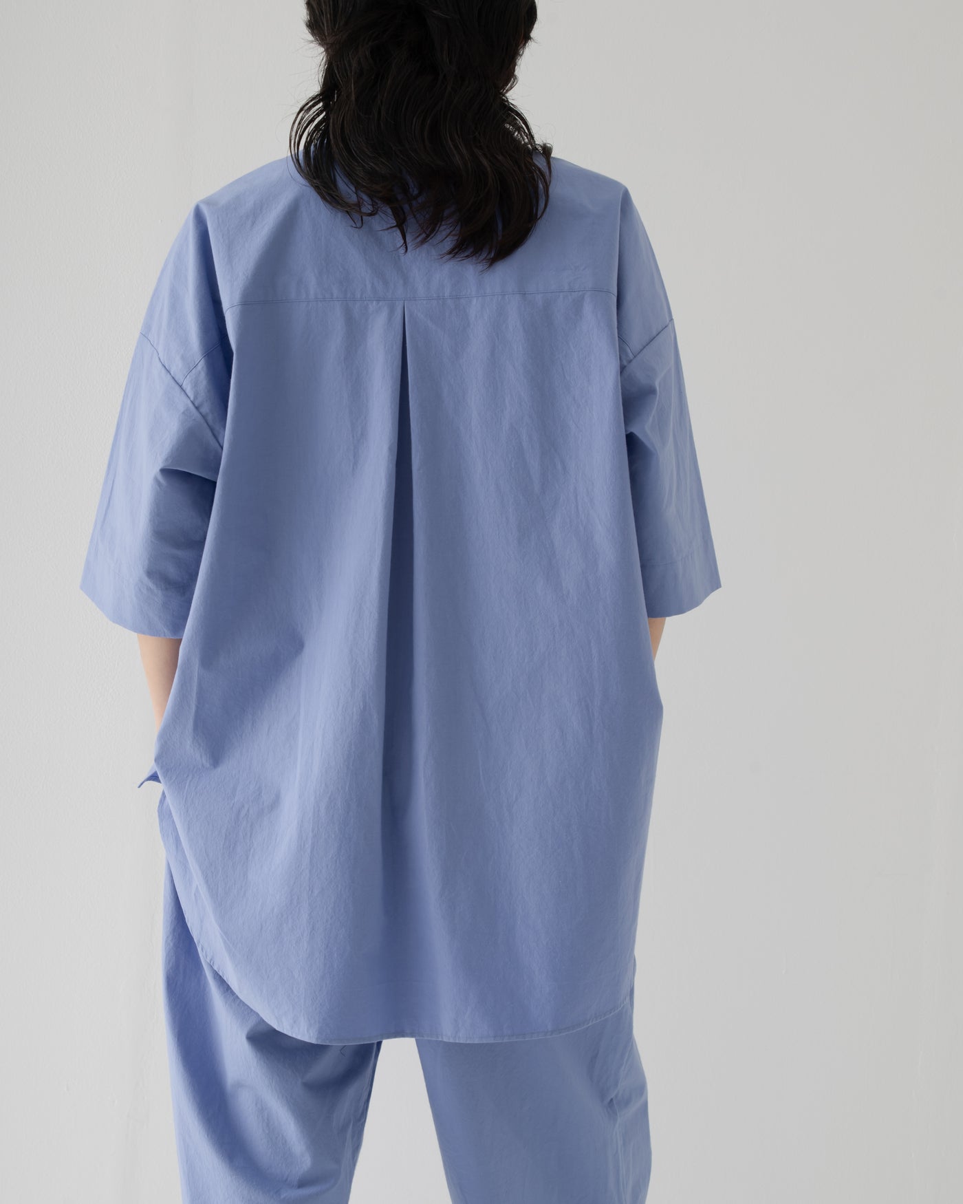 【予約商品】Omi-zarashi half-sleeve over shirt