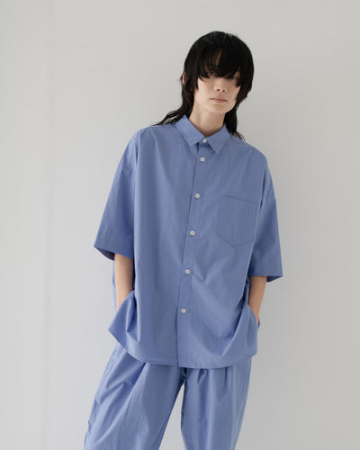 【予約商品】Omi-zarashi half-sleeve over shirt
