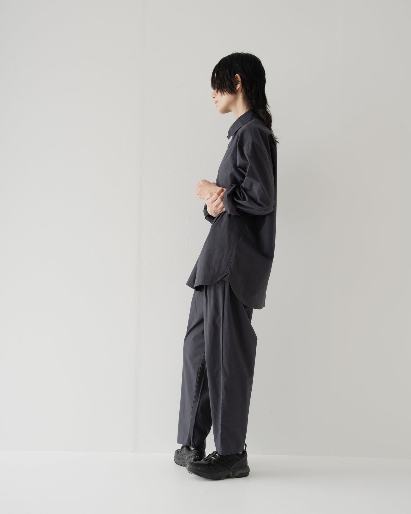 【予約商品】Omi-zarashi long-sleeve  over shirt