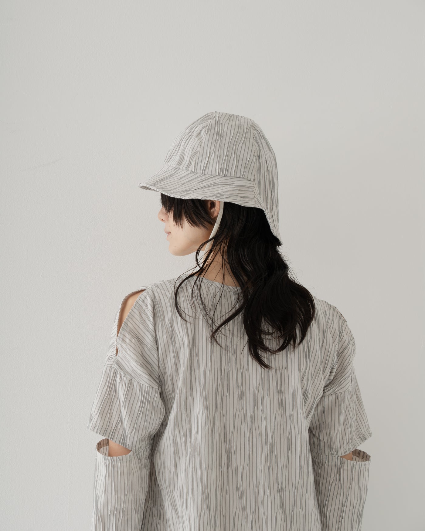 【予約商品】tucked dobby switch hat