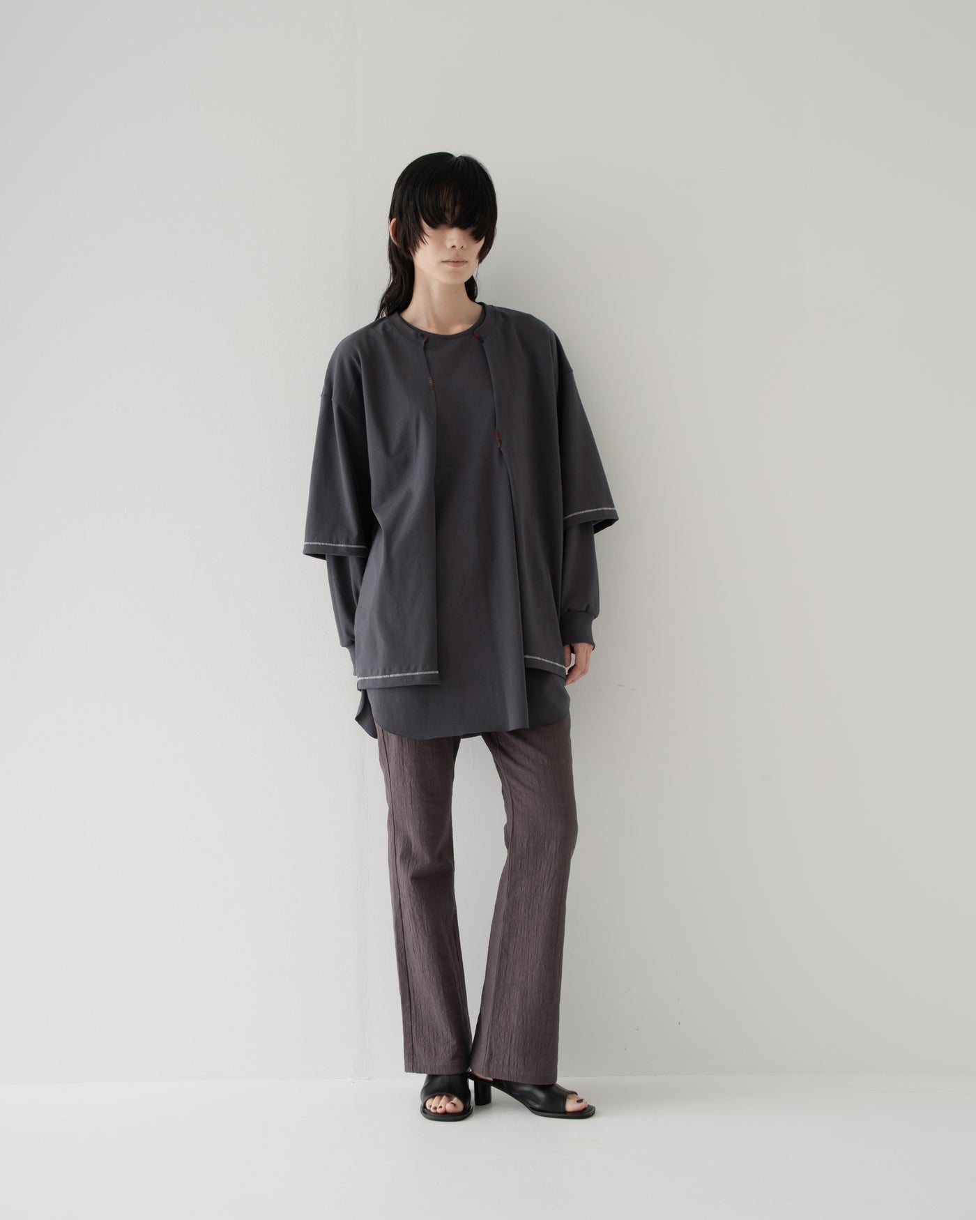 【予約商品】vintage-style open-front top