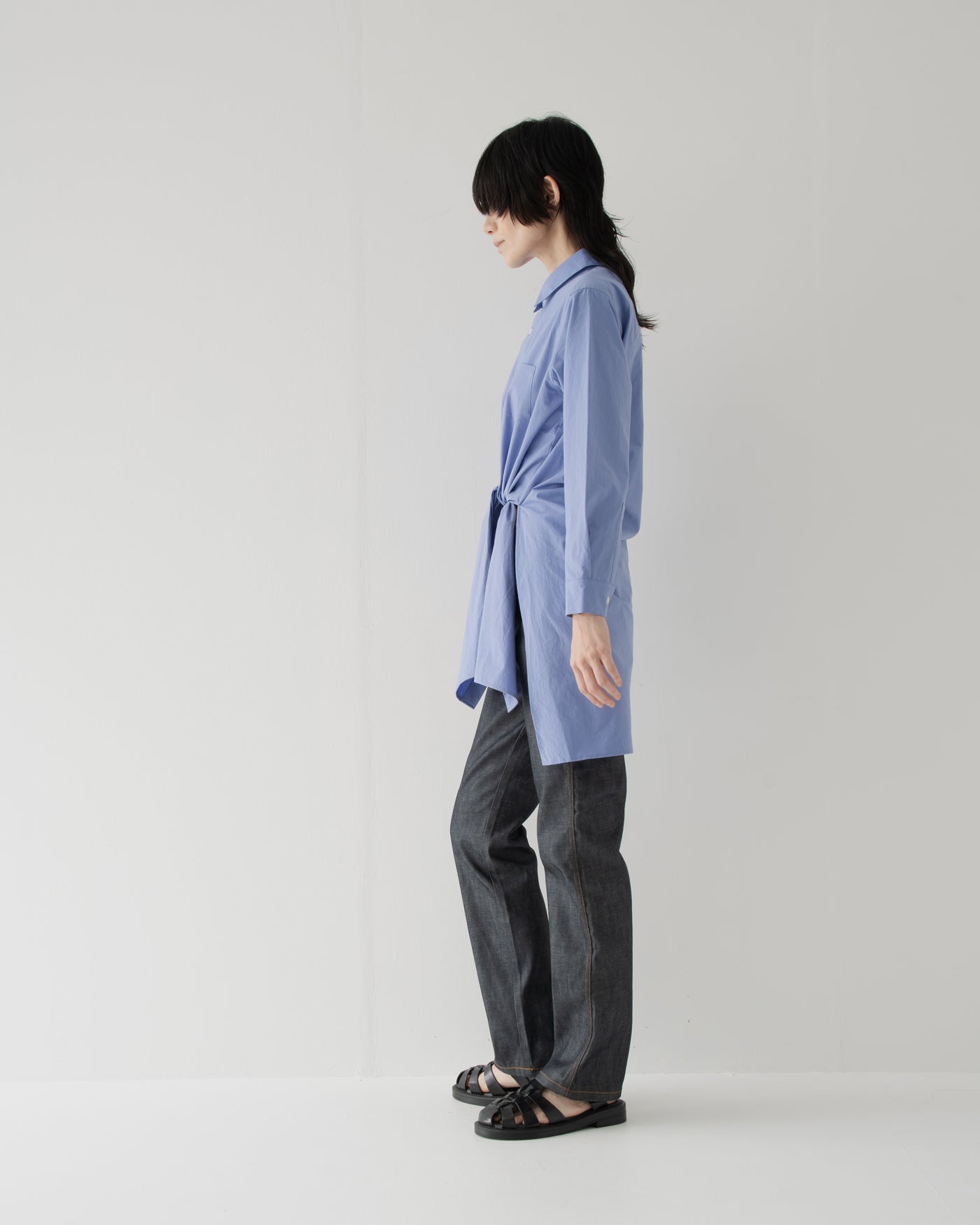 【予約商品】Omi-zarashi long shirt