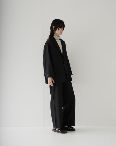 【予約商品】summer wool wide full-length slacks