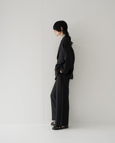 【予約商品】summer wool wide full-length slacks