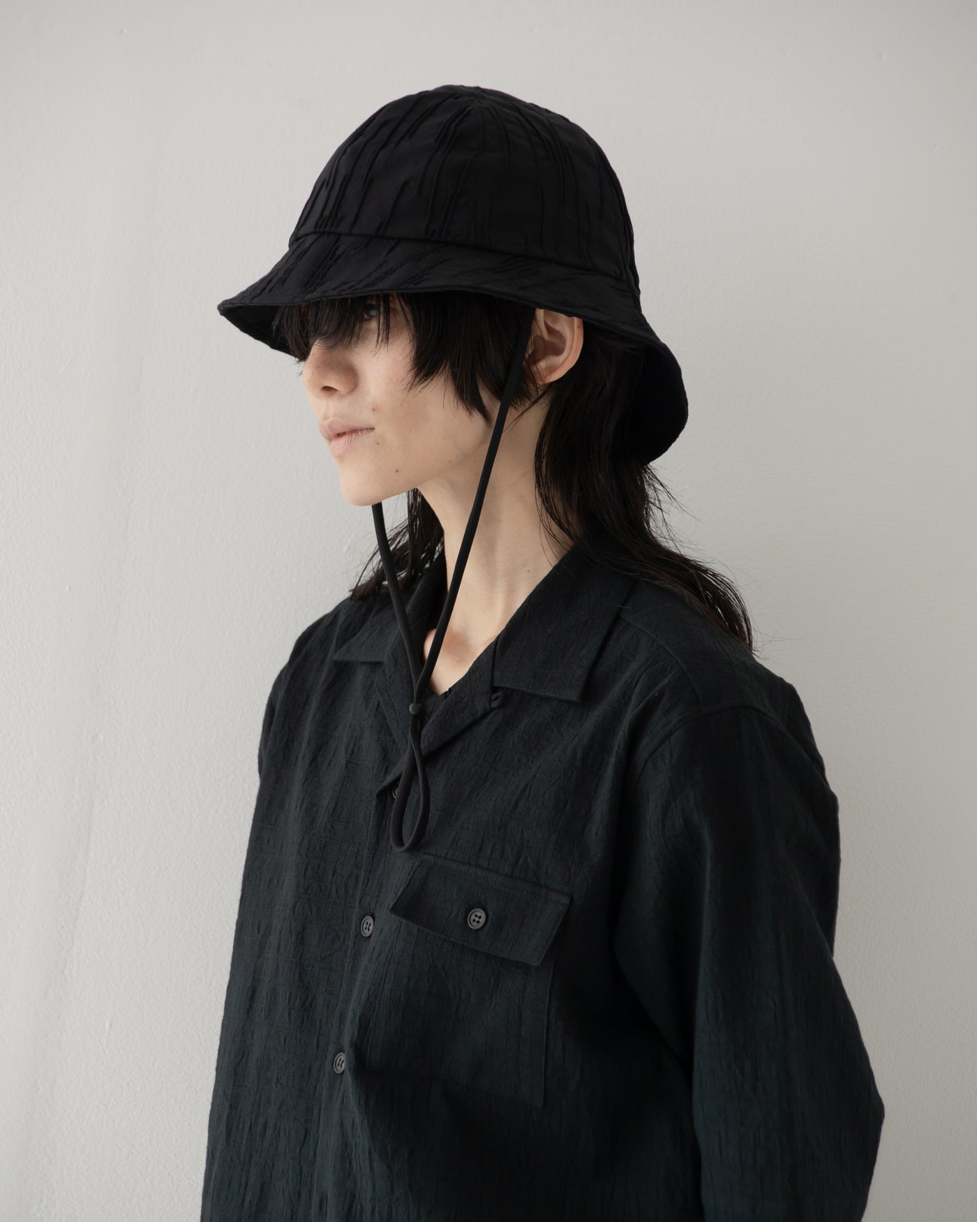 【予約商品】tucked dobby switch hat