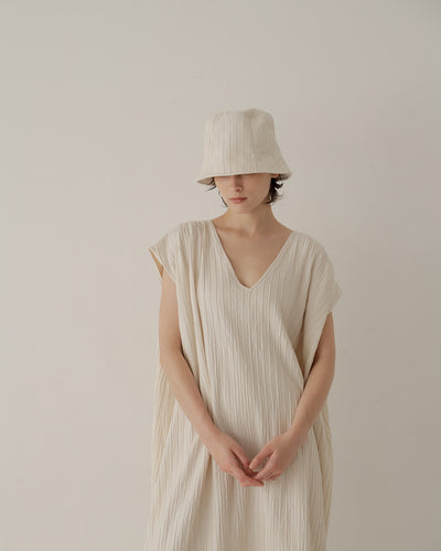 silk cotton cloche hat