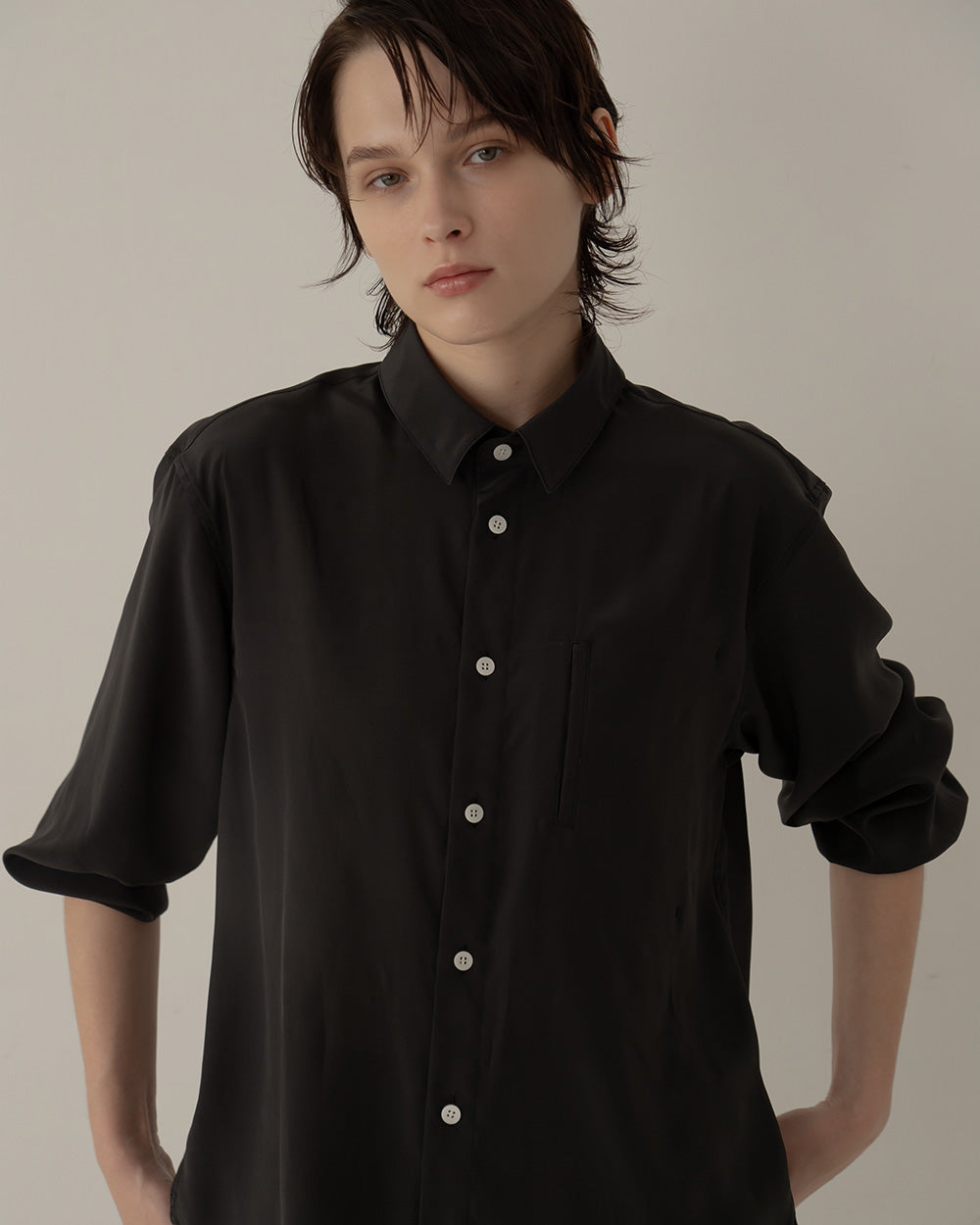 silk over shirt