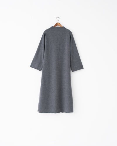 soft wool bottle neck dress
