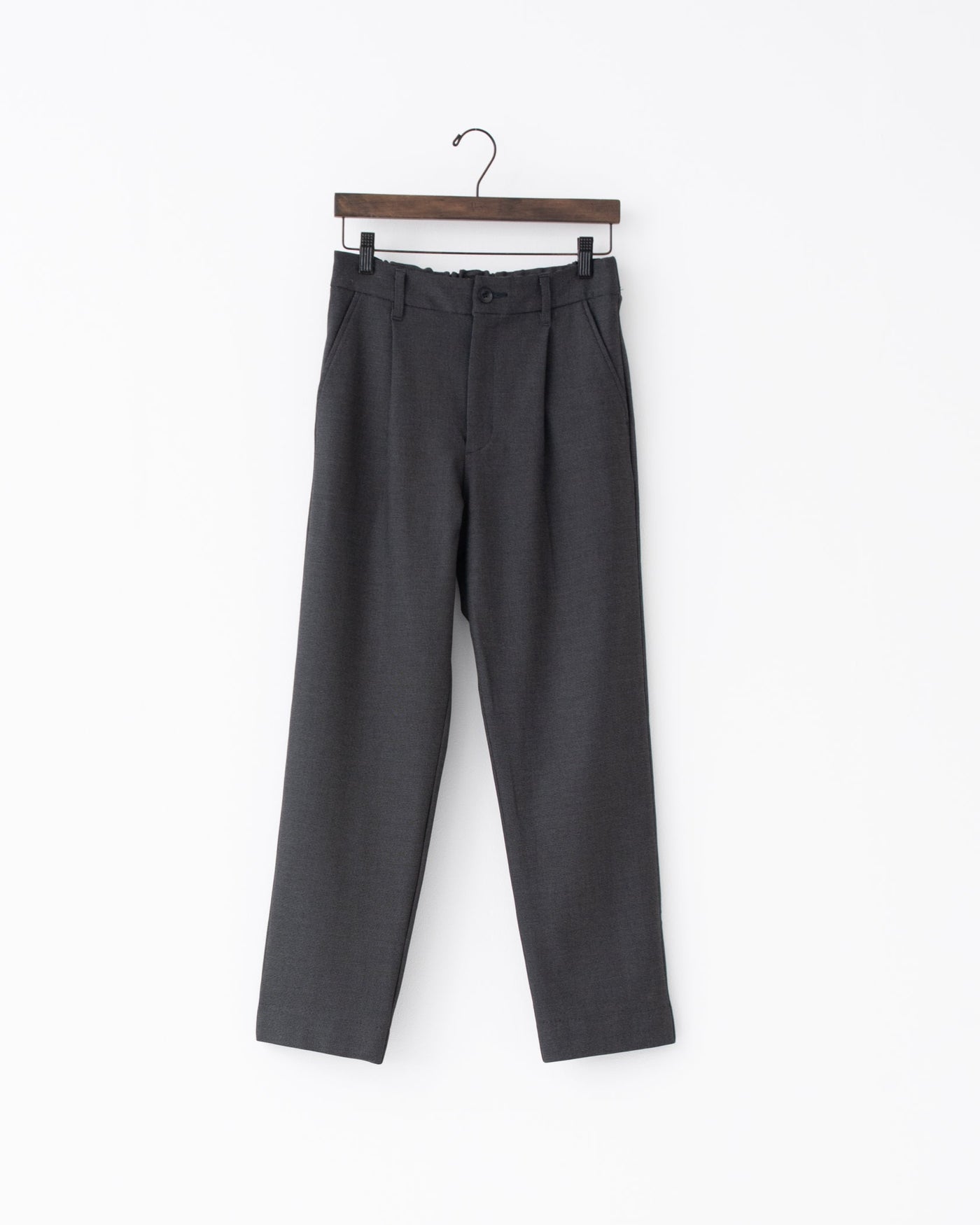 gabardine tapered slacks