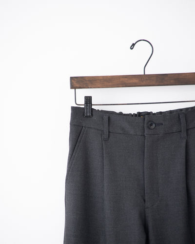 gabardine tapered slacks