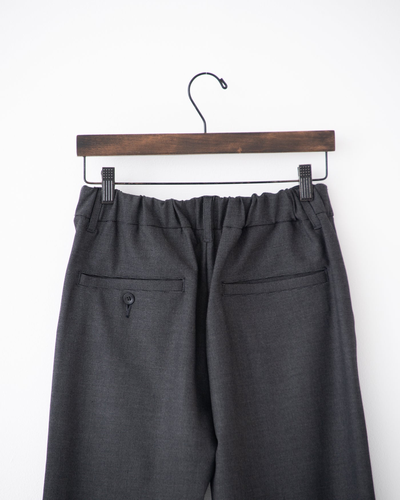 gabardine tapered slacks