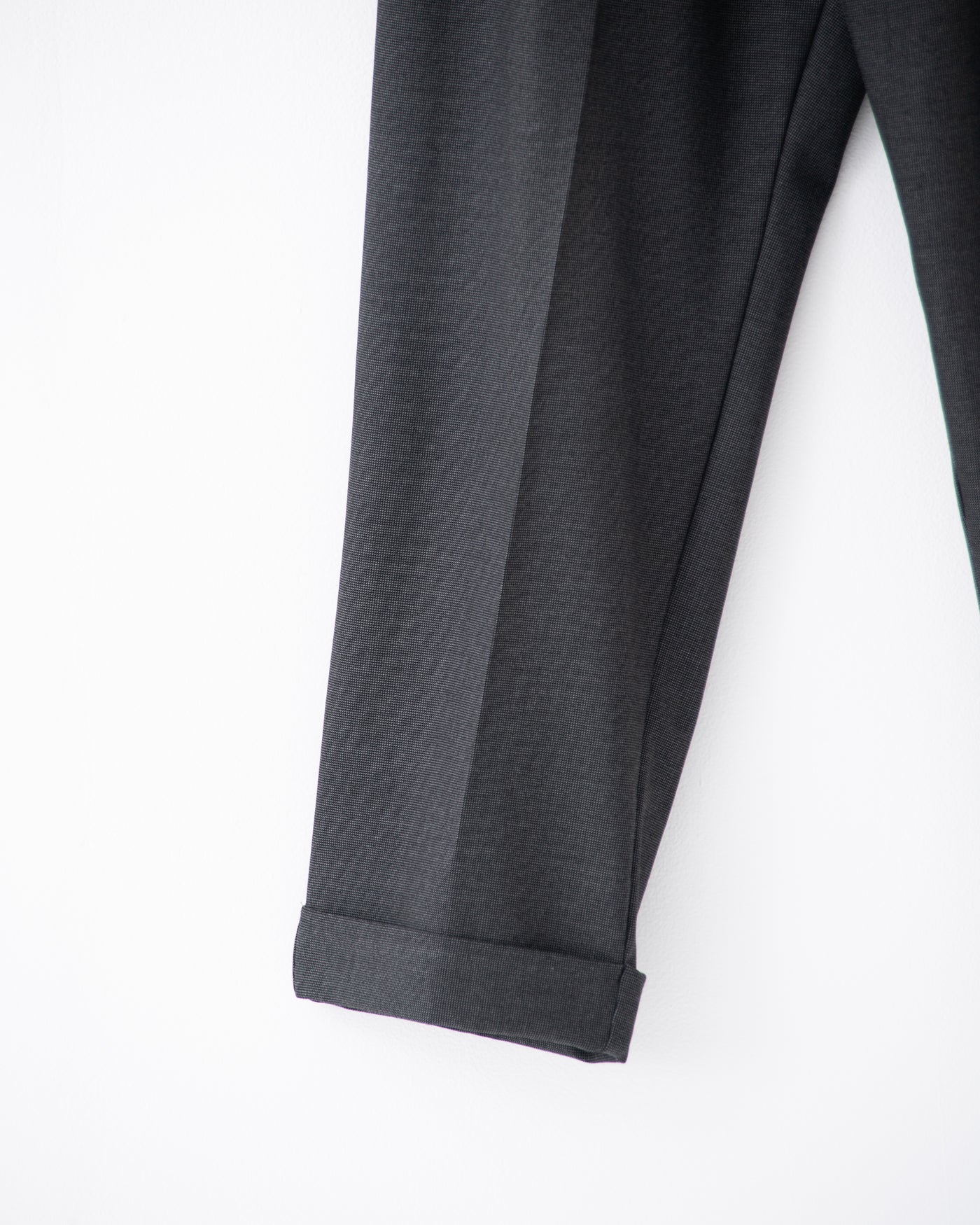 gabardine two-tuck slacks