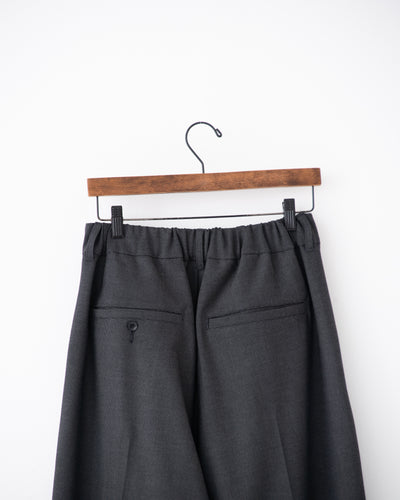 gabardine two-tuck slacks