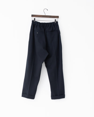 gabardine two-tuck slacks