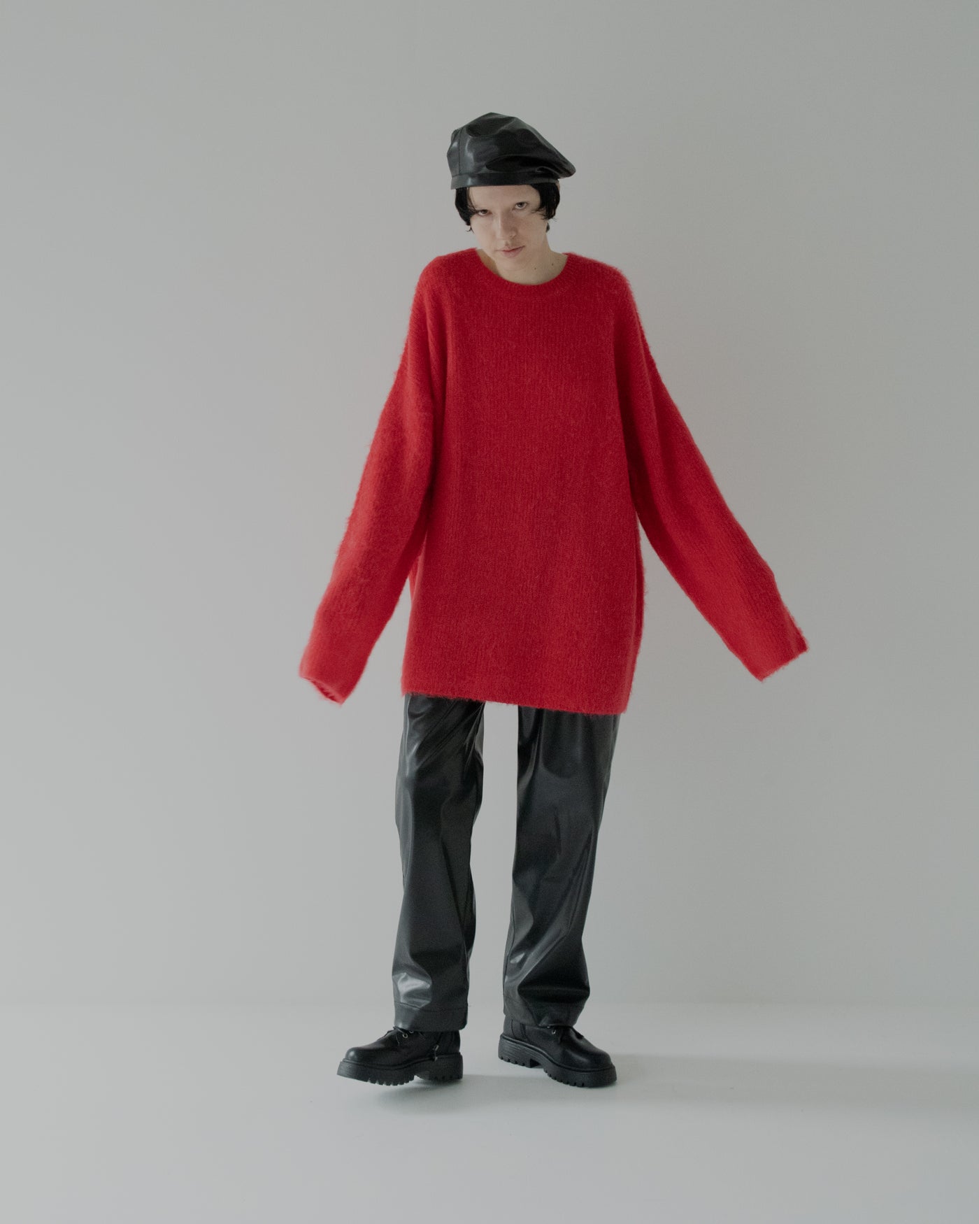 mohair pullover knit
