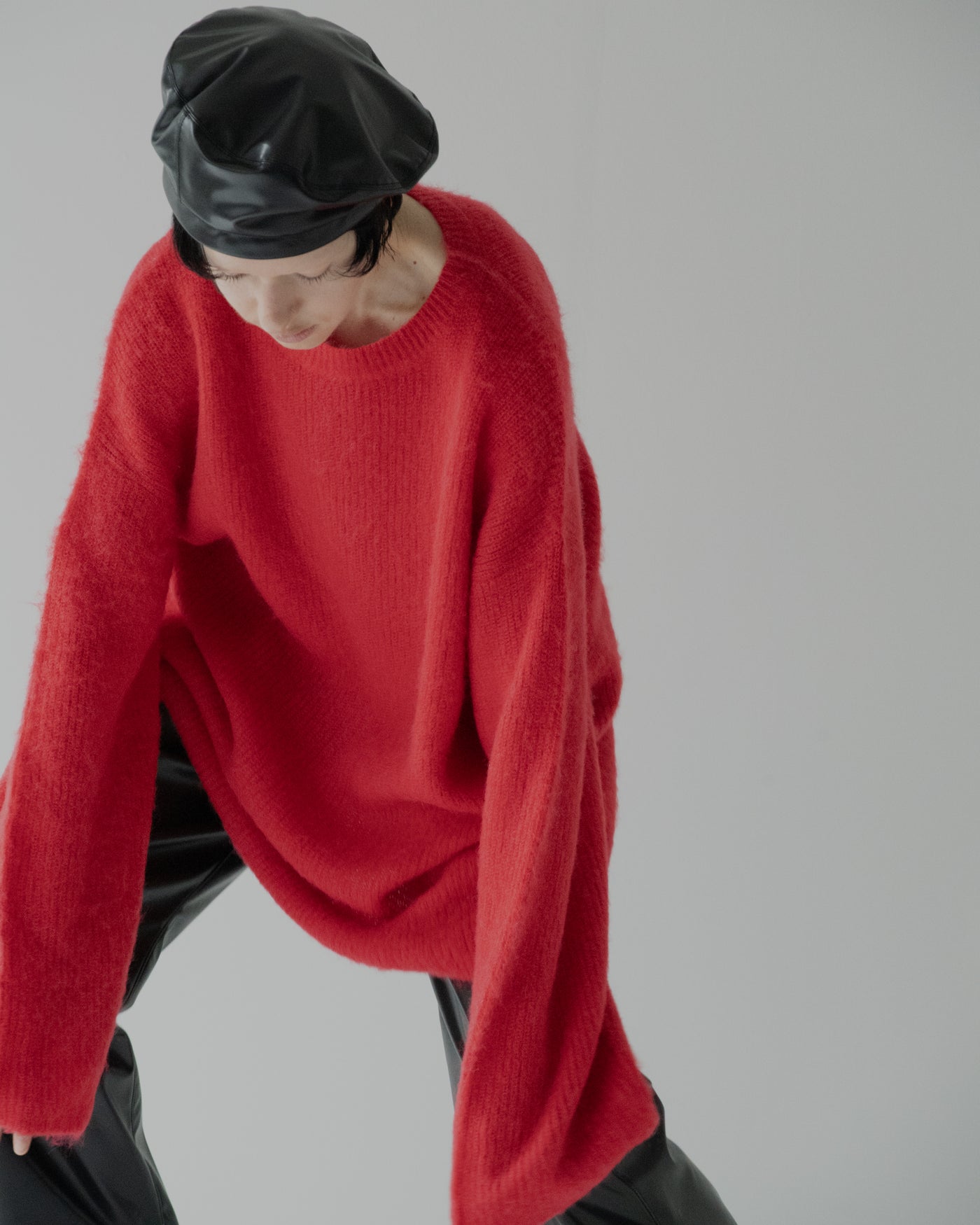 mohair pullover knit