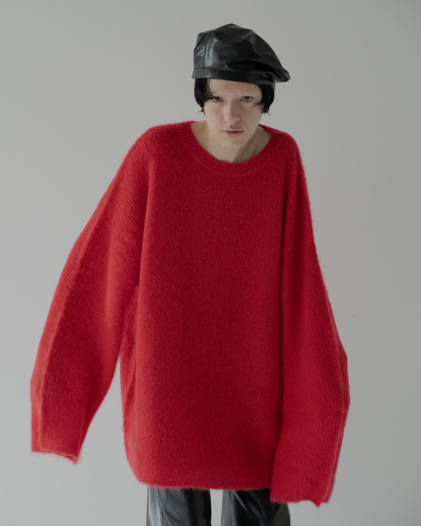 mohair pullover knit