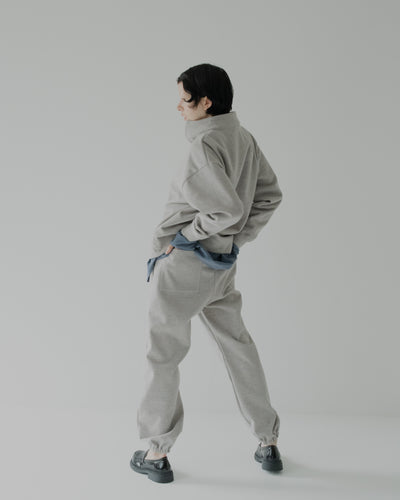 knit melton jogger pants