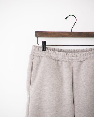 knit melton jogger pants