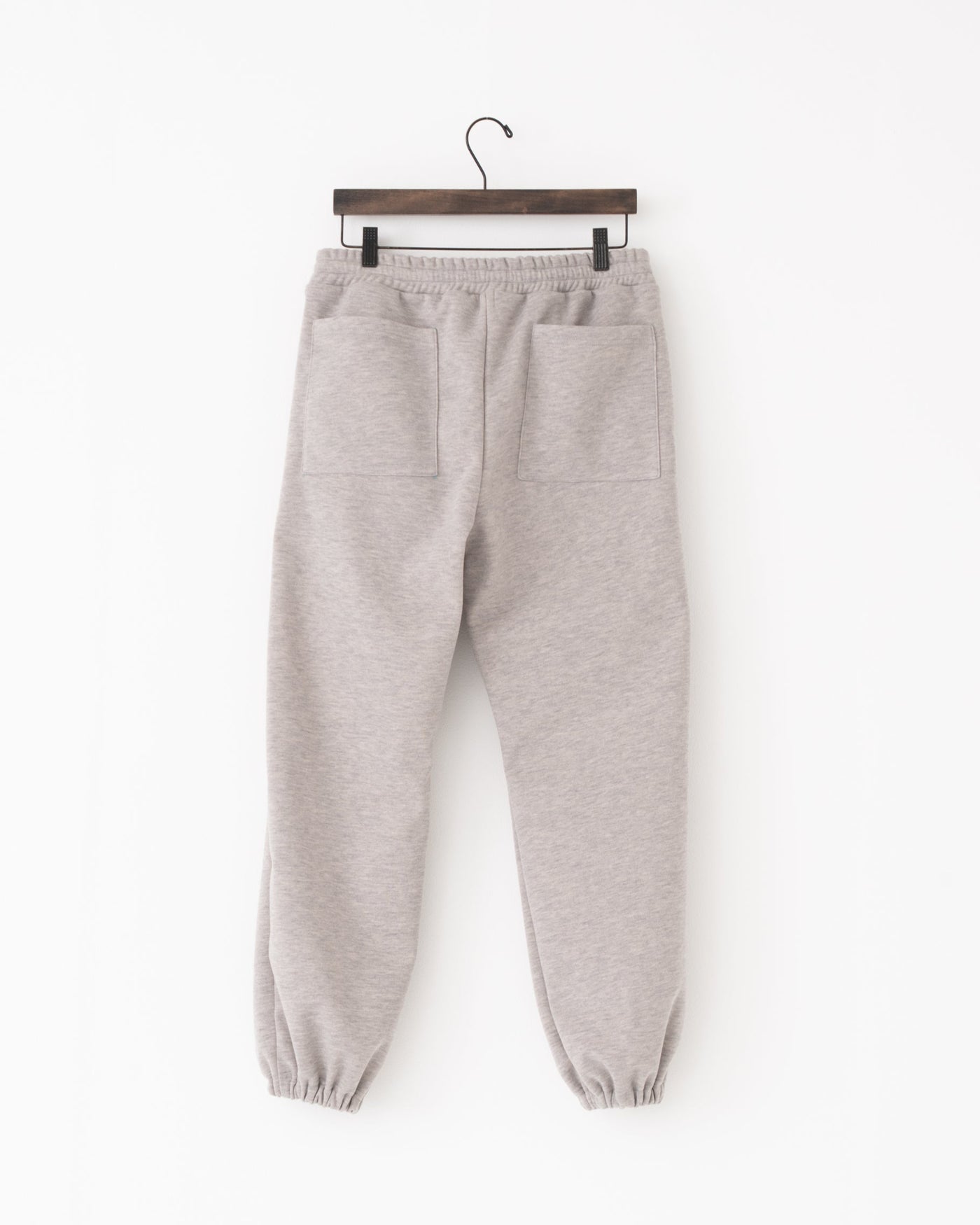 knit melton jogger pants