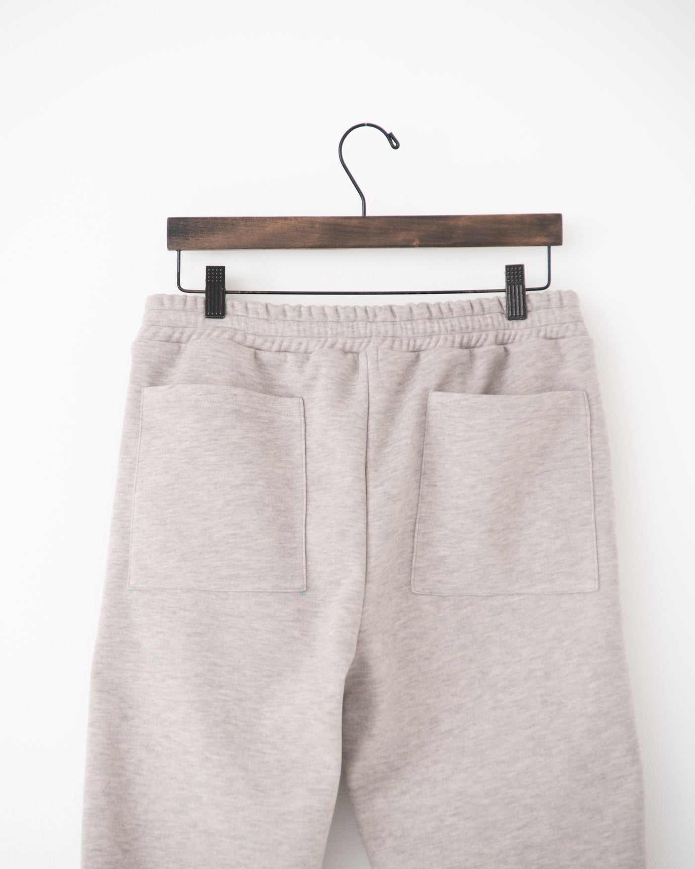 knit melton jogger pants