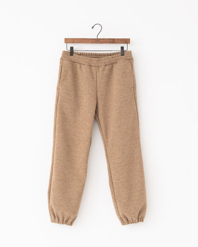 knit melton jogger pants