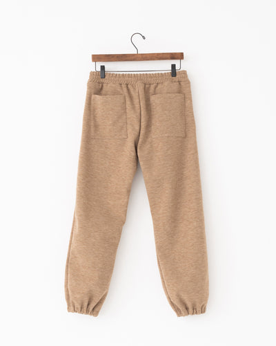 knit melton jogger pants