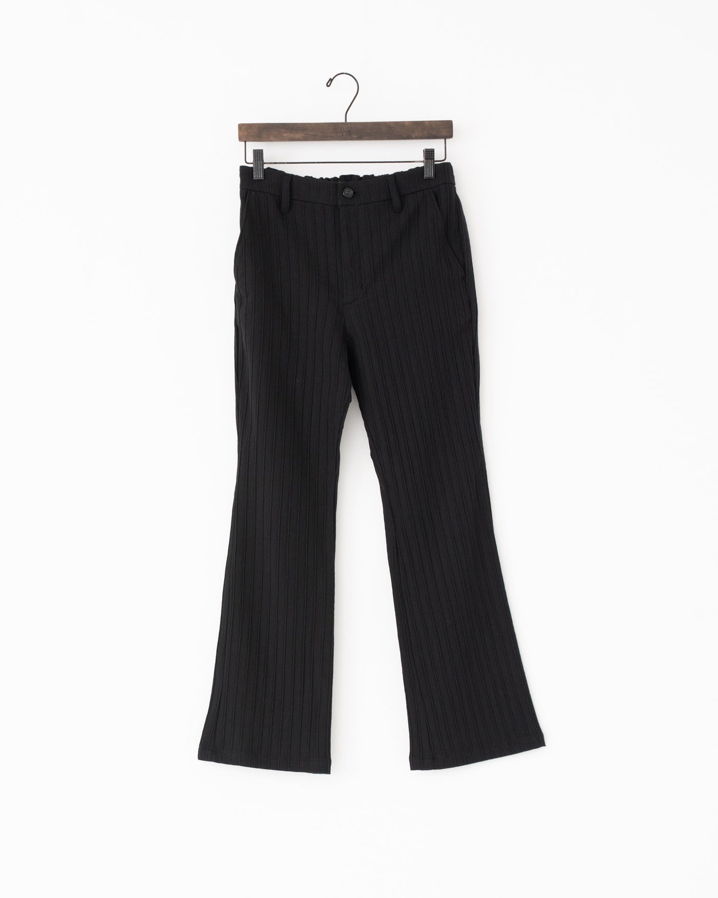 silk cotton flare pants