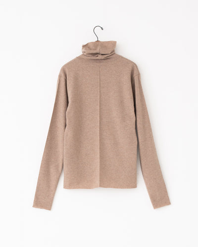 soft wool t-neck knit