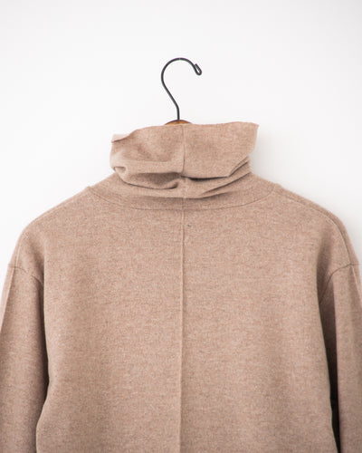 soft wool t-neck knit