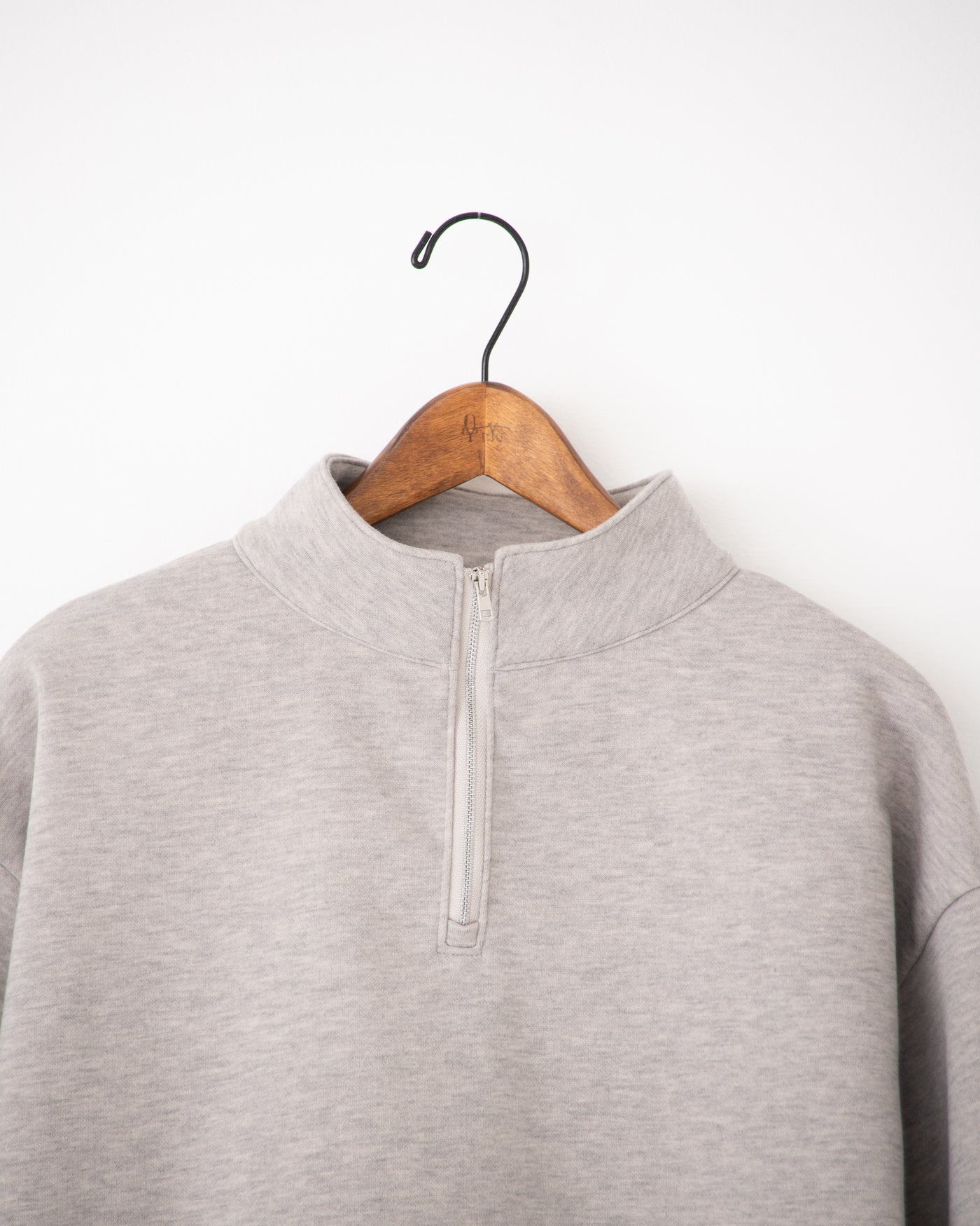 knit melton skipper sweater