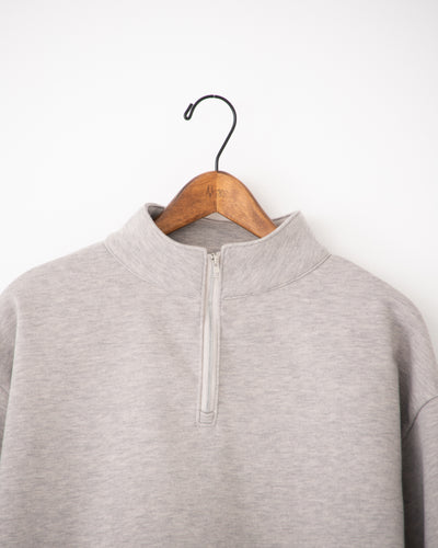 knit melton skipper sweater