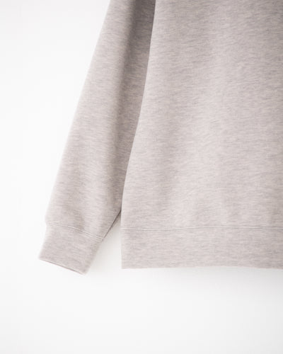 knit melton skipper sweater