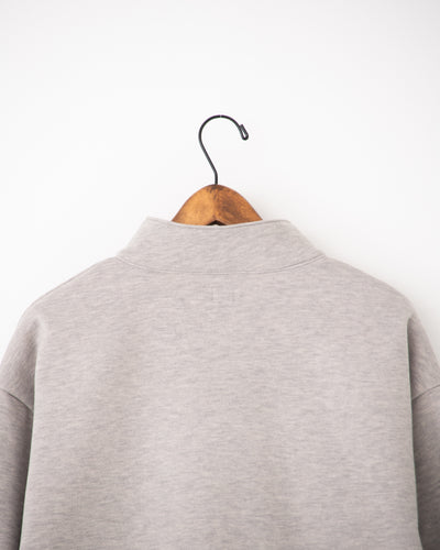 knit melton skipper sweater