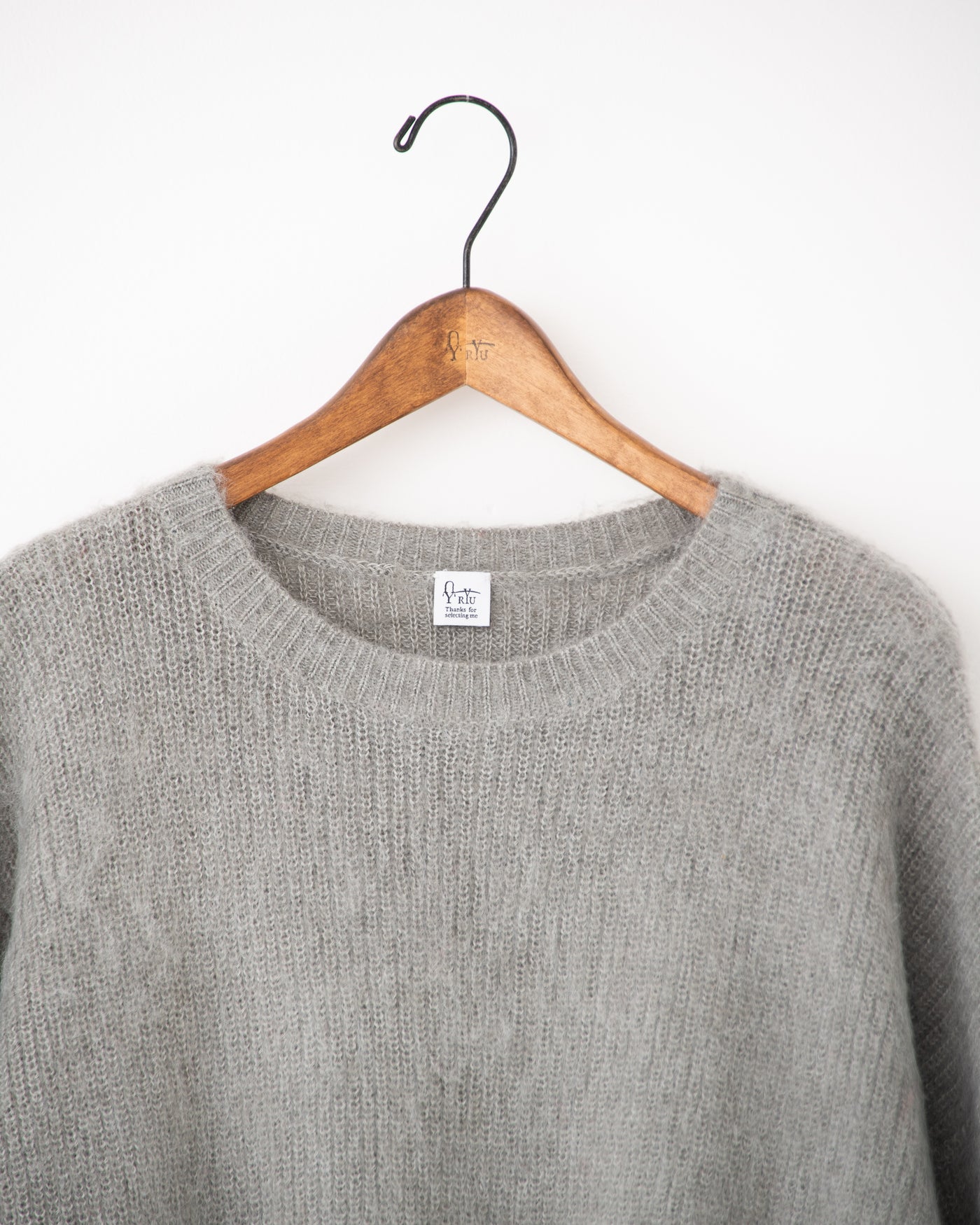 mohair pullover knit