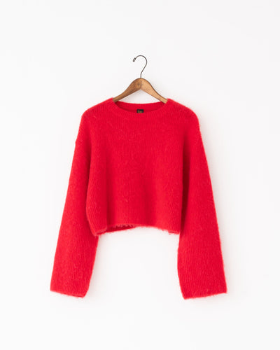 mohair pullover knit (short.ver)