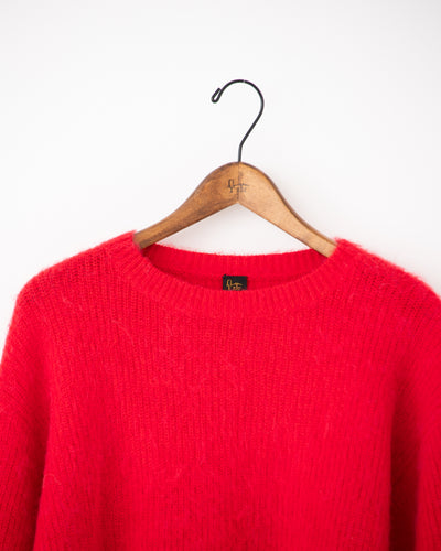 mohair pullover knit