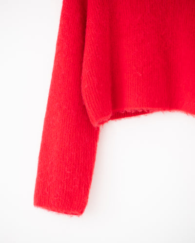 mohair pullover knit (short.ver)