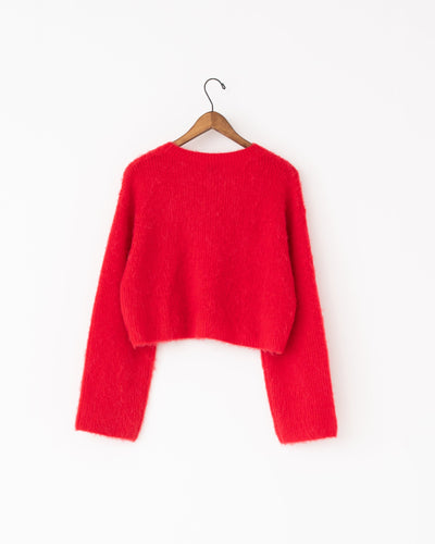 mohair pullover knit (short.ver)