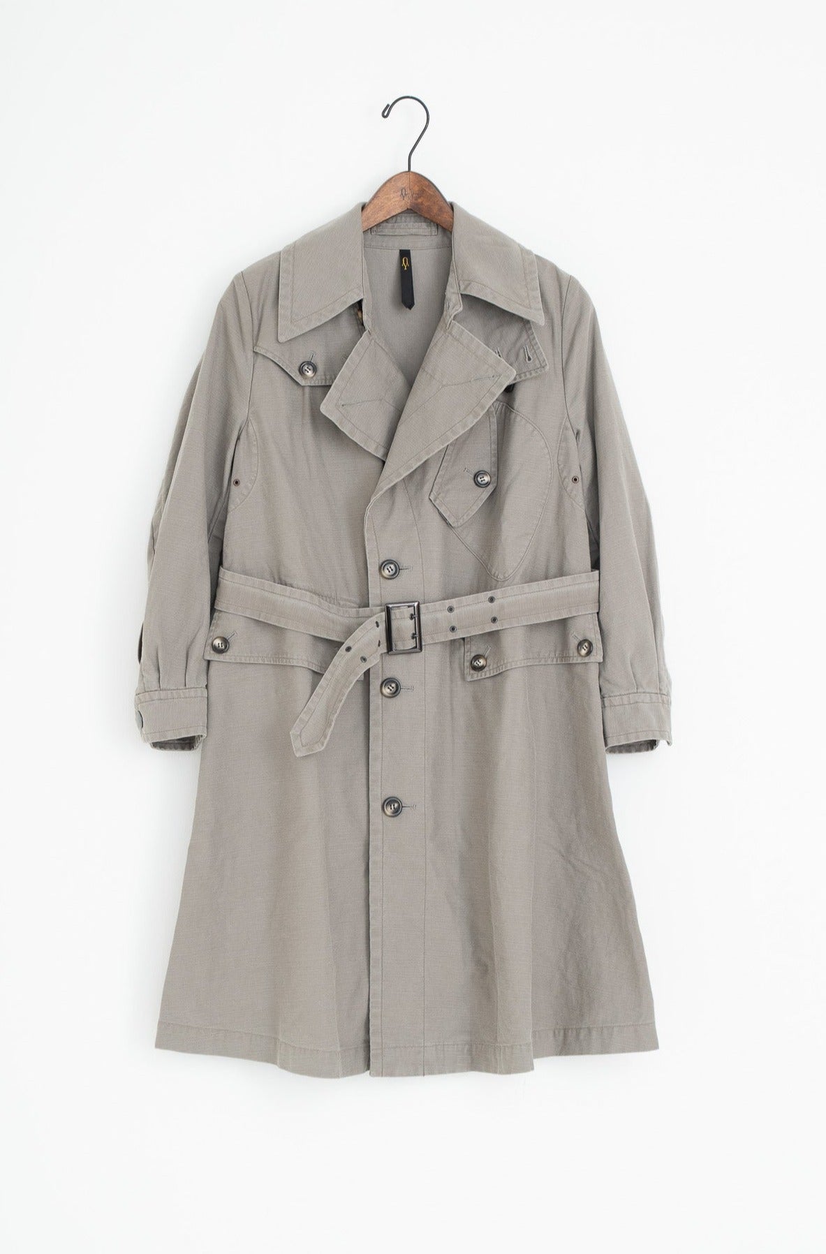 vintage satin motorcycle coat mocha