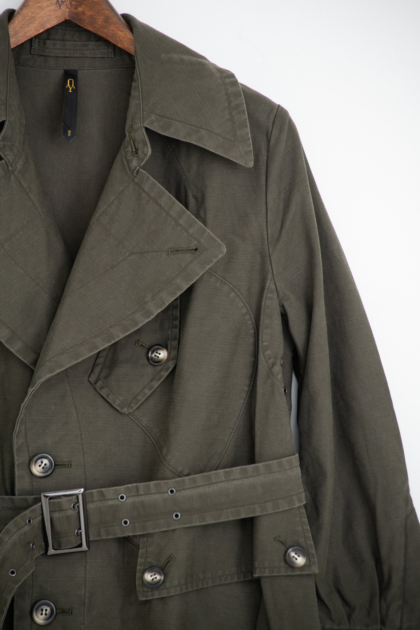 vintage satin motorcycle coat