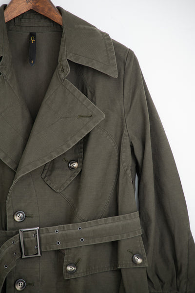 vintage satin motorcycle coat