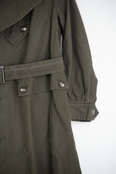 vintage satin motorcycle coat