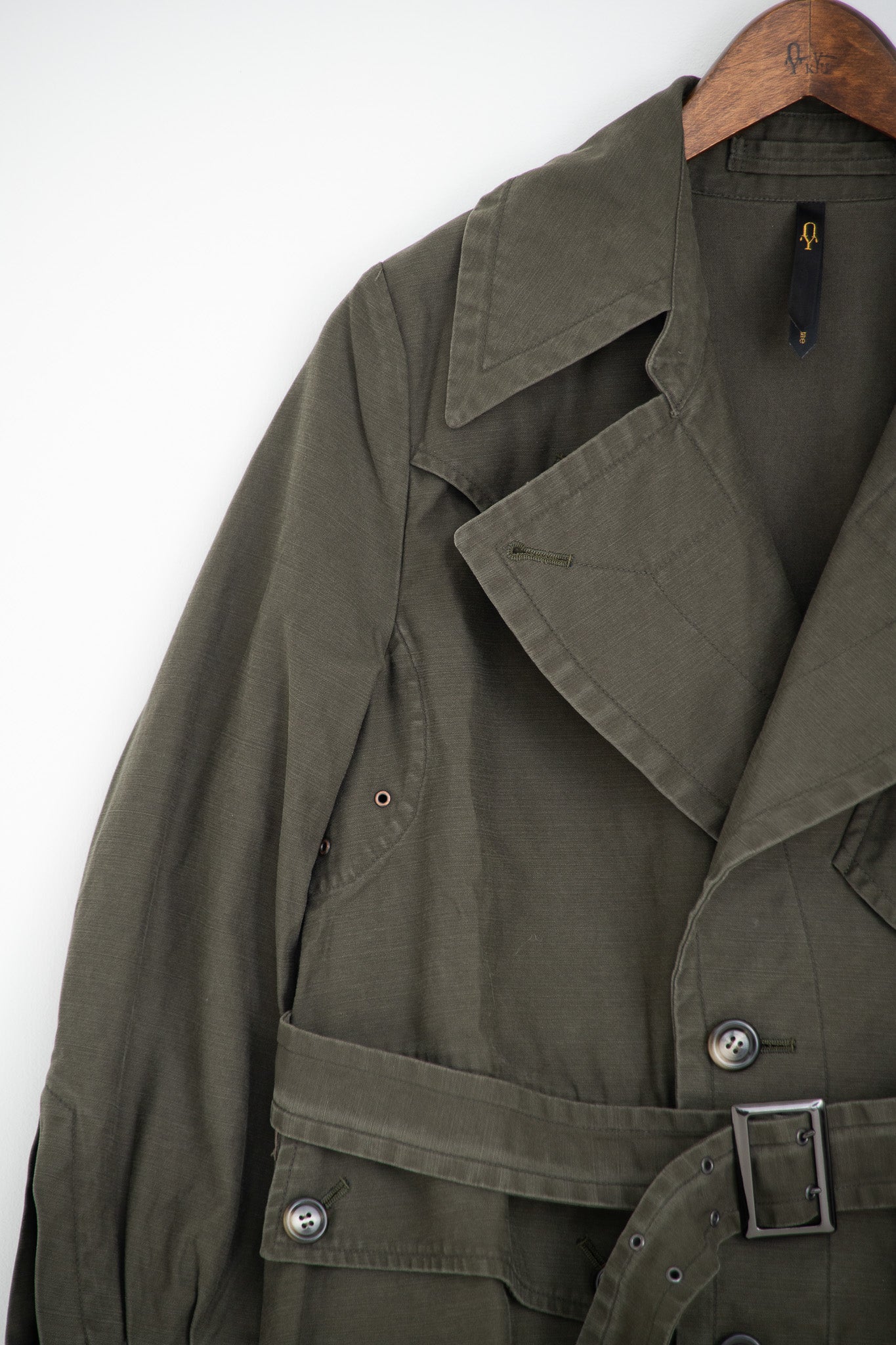 vintage satin motorcycle coat