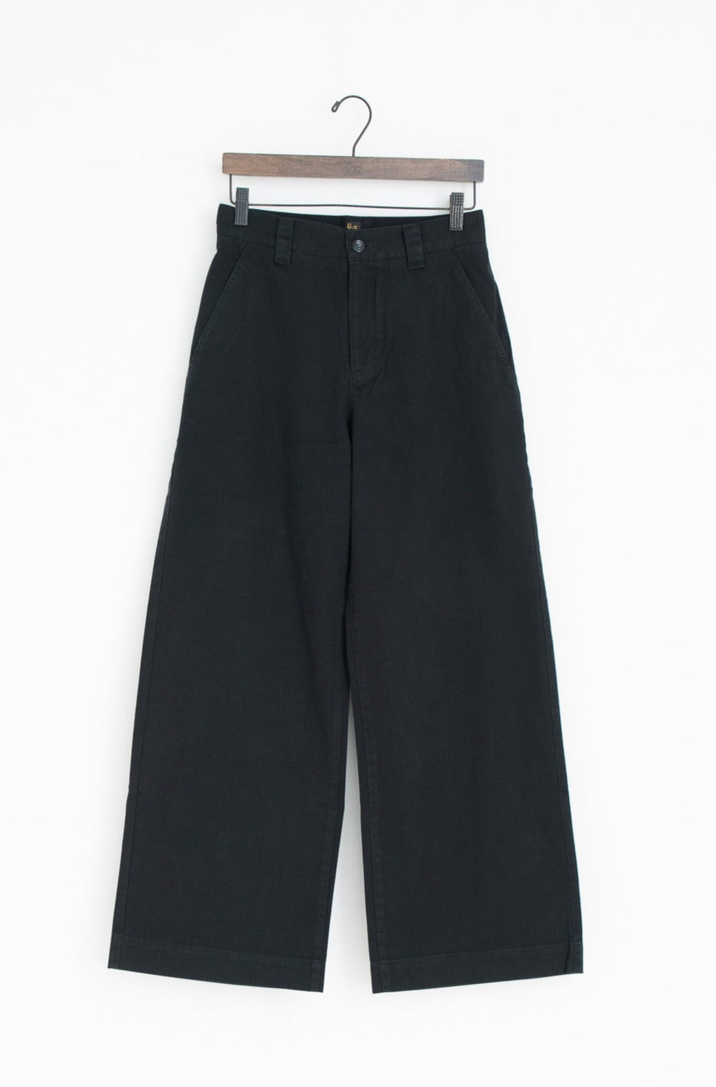 vintage satin wide full-length pants