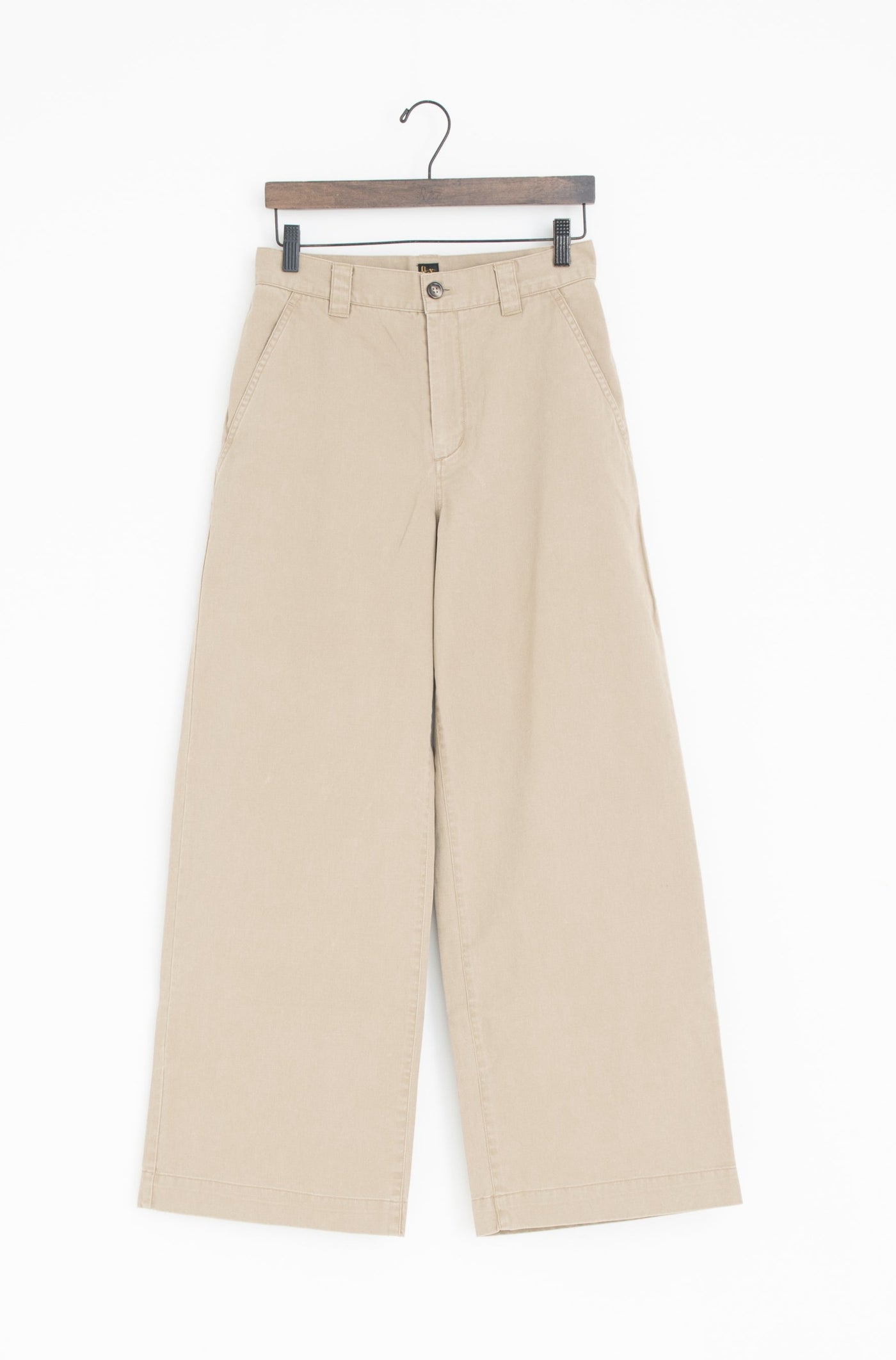 vintage satin wide full-length pants